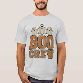 Boo Crew Süße Geister Halloween Design T-Shirt