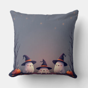 Boo Crew – Süßes Halloween-Geister-Design Kissen