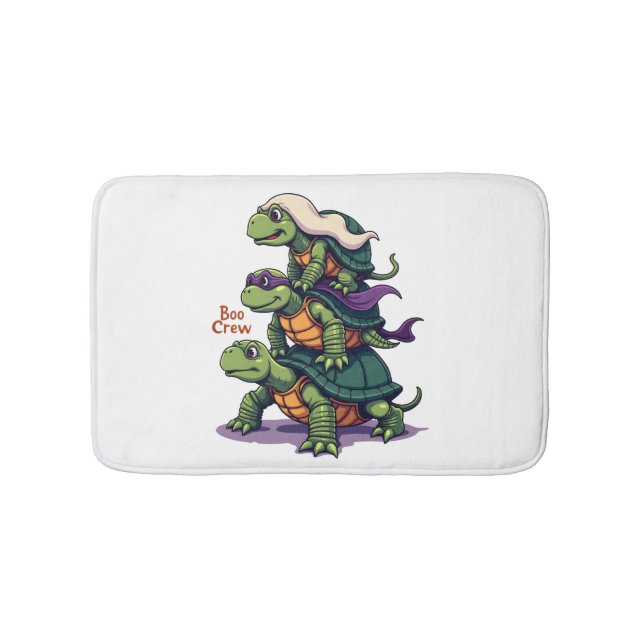Boo Crew Turtle Badematte (Vorderseite)