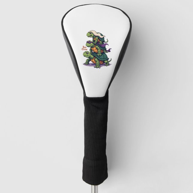 Boo Crew Turtle Golf Headcover (Vorderseite)