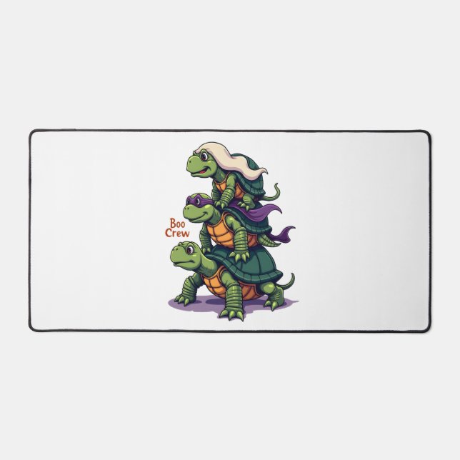 Boo Crew Turtle Schreibtischunterlage (Vorderseite)