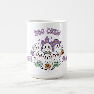 Boo Crew Two Names Halloween Kaffeetasse