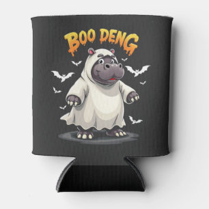Boo Deng Ghost Baby Pygmy Hippo Moo Deng Halloween Dosenkühler