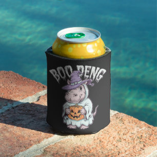 Boo deng Spooky Halloween Moo Deng Baby Hippo Dosenkühler