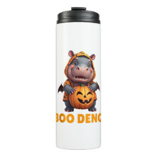 Boo Deng T-Shirt Funny Moo Deng Kostüm Baby Hippo Thermosbecher