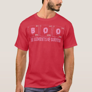Boo die Elemente überraschend lustige Halloween Ch T-Shirt