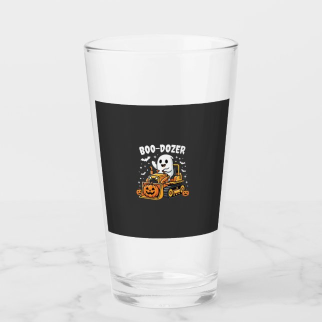 Boo Dozer Halloween-Geist-Bulldozer_1 Glas (Vorderseite)