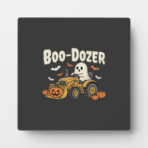 Boo-Dozer Halloween-Geister-Bulldozer-Design_1 Fotoplatte