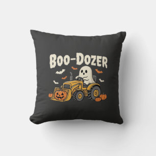 Boo-Dozer Halloween-Geister-Bulldozer-Design_1 Kissen