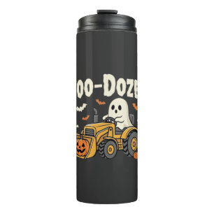 Boo-Dozer Halloween-Geister-Bulldozer-Design_1 Thermosbecher