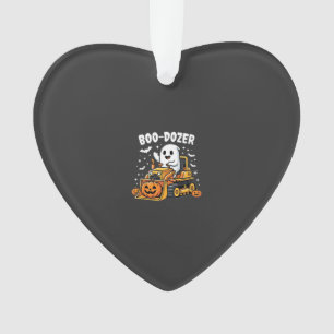 Boo Dozer Halloween-Geisterplanierer_1 Ornament