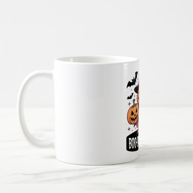 Boo-Dred Dragon Halloween Illustration Kaffeetasse (Links)