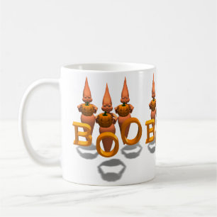 Boo! Drei Niedliche Ghostien Kaffeetasse