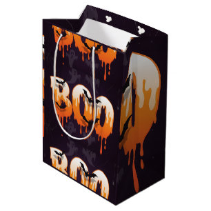 🎃 BOO-Drilling Halloween Briefe mit Geistern Mittlere Geschenktüte
