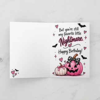 Boo, du bist alt Lustige Halloween-Geburtstagskart Karte