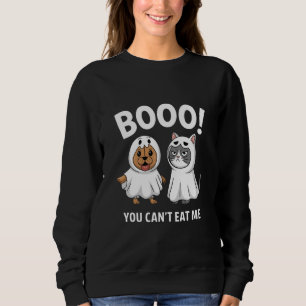 Boo, du kannst mich nicht essen Hunde und Katzen l Sweatshirt