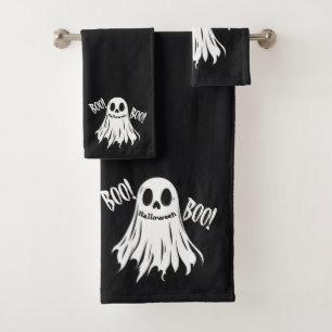 BOO! - Ein grinsender Grinsen Badhandtuch Set