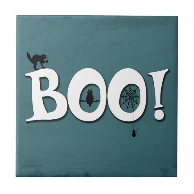 Boo! Fliese (Vorderseite)