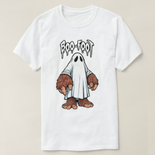 Boo-Fool Lustiger Halloween-Geist Bigfoot T-Shirt