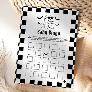 Boo Funny Halloween Party Baby Bingo Games Carte