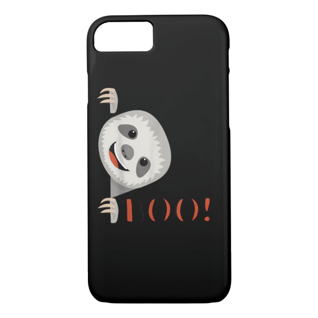 Boo! Funny Hiding Peekaboo Beängstigend Halloween  Case-Mate iPhone Hülle (Rückseite)