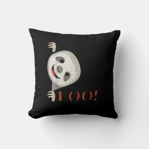 Boo! Funny Hiding Peekaboo Beängstigend Halloween  Kissen