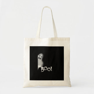 Boo! Funny Hiding Peekaboo Beängstigend Halloween Tragetasche
