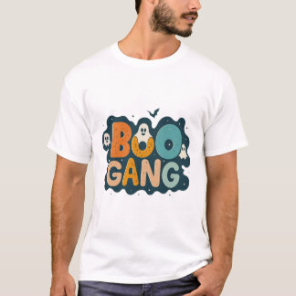 Boo Gang Süßer Geist Halloween-Design Lustiger Gru T-Shirt