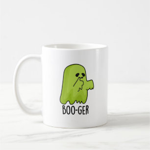 Boo-ger Funny Halloween Booger Ghost Pun Kaffeetasse
