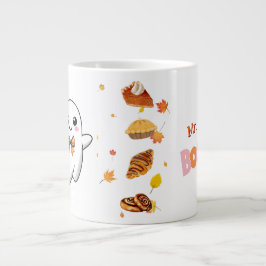 Boo Ghost Anpassbare Tasse mit Bäckerei Leckereien