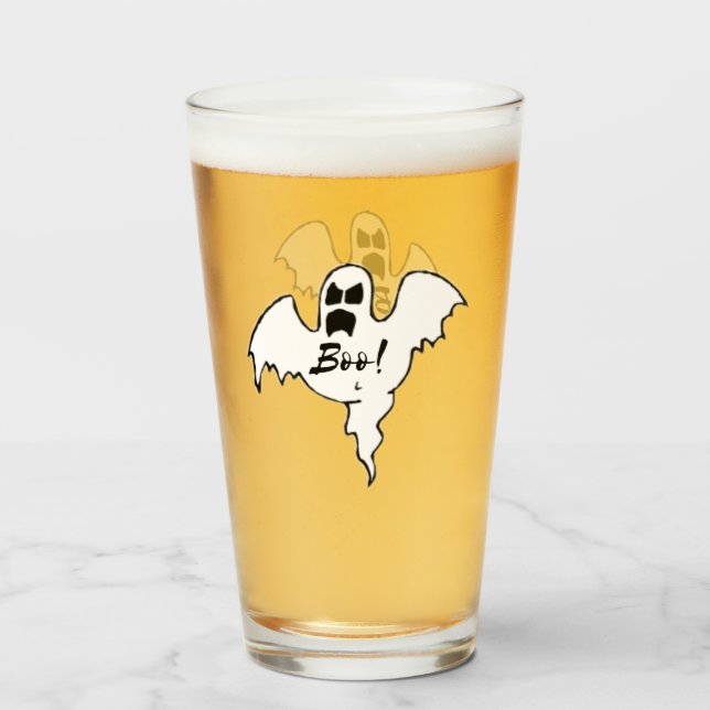 Boo Ghost Glas (Vorne (Gefüllt))