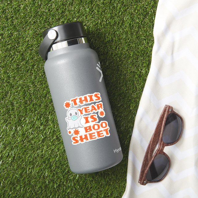 Boo Ghost Halloween Aufkleber (HydroFlask Insitu)