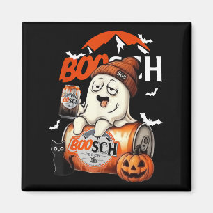 Boo Ghost Halloween Bier Party trinken Spooky Sea Magnet
