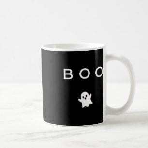 BOO Ghost Halloween Subtile Minimal Fall Fun Trick Kaffeetasse