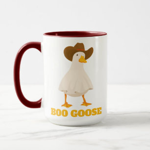 Boo Goose Halloween Funny Niedlich Ghost Simple Fu Tasse