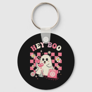 Boo Groovy Süßer Geist Lustiger Halloween Frauen K Schlüsselanhänger