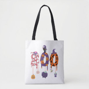 Boo! Halloween Apparel Halloween Tasche