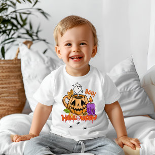 Boo halloween baby t-shirt