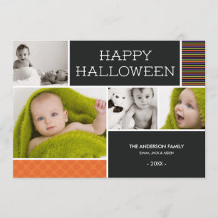 BOO ! HALLOWEEN CARTE PHOTO