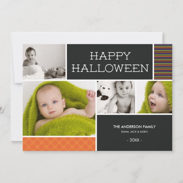 BOO ! | HALLOWEEN CARTE PHOTO (Devant)