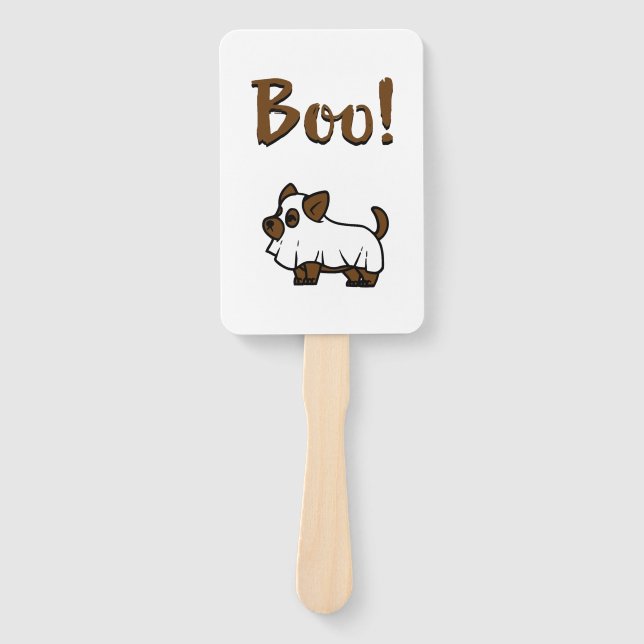 Boo Halloween Fächer (Vorderseite)