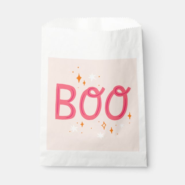 Boo Halloween Geschenktütchen (Vorderseite)