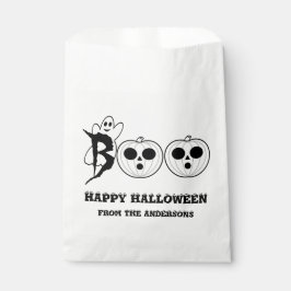 BOO! Halloween Ghost Favor Bags Geschenktütchen