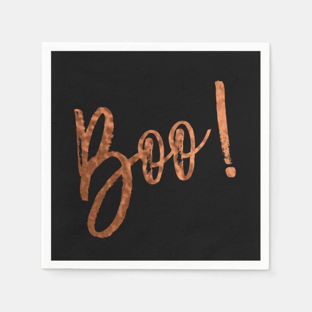 Boo! Halloween Halloween Napkins Serviette (Vorderseite)