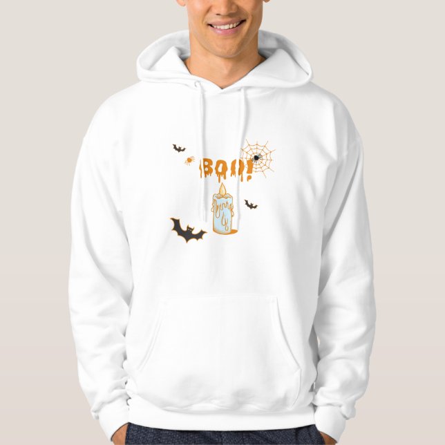 Boo! Halloween Hoodie (Vorderseite)