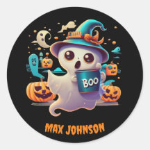 Boo! Halloween - Monster Mash Orange Black