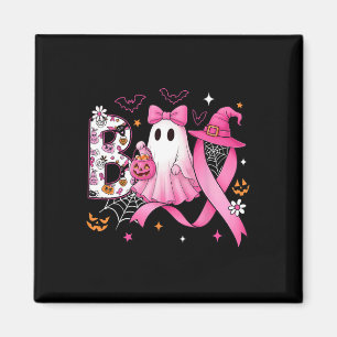 Boo Halloween Pumpkin rosa Band Rotzunge Brustknac Magnet
