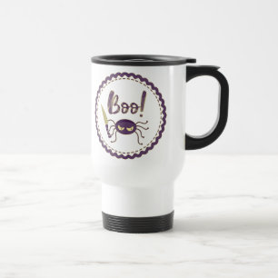 Boo! Halloween-Spinnmesser Reisebecher