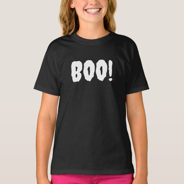 Boo Halloween T-Shirt (Vorderseite)