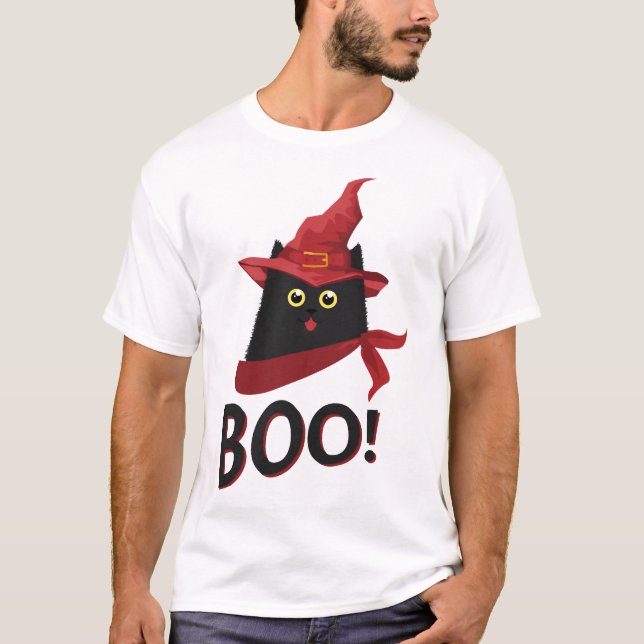 Boo Halloween T-Shirt (Vorderseite)